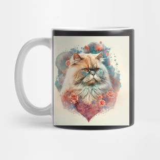 Bundle of love - Persian cat- Purr-fect valentine gift for the feline-loving pet lover Mug